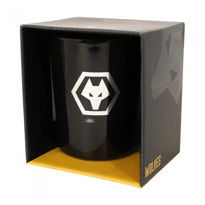 Wolves Fanshop | Glossed Crest Mug Wolves Merchandise Collection